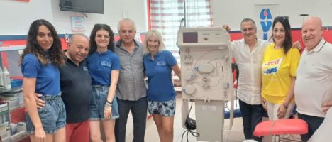 L’ AVIS di Falcone la prima associazione in provincia ad avere ” Aurora”: il separatore cellulare per la produzione del plasma