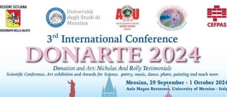 III International Conference “DONARTE 2024” a Messina 29 settembre – 1 ottobre 2024