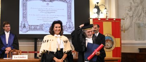 Conferita la Laurea Honoris causa in Giurisprudenza al Maestro Emilio Isgrò