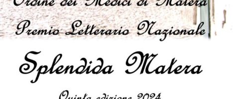 Comunicazione proroga del Premio letterario “Splendida Matera” V Edizione-OMCeO Matera”