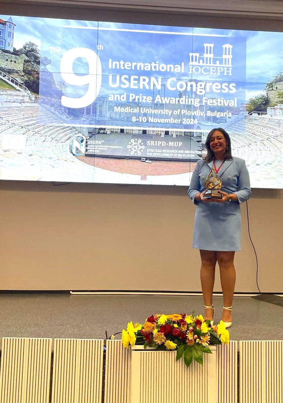 USERN Prize 2024 in Biological Sciences assegnato alla Prof.ssa Tiziana Cappello