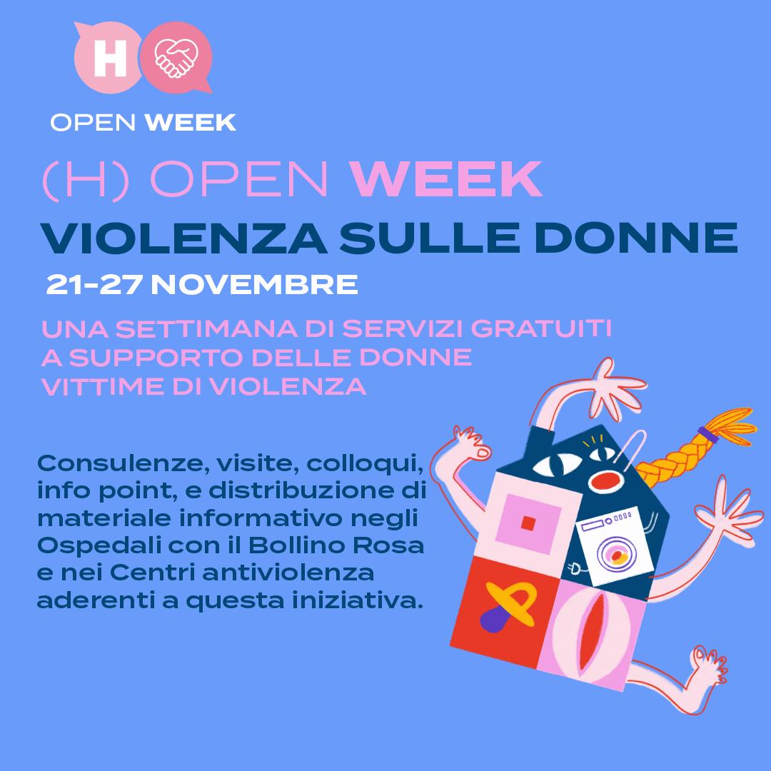 Violenza sulle donne: 21-22-25 Novembre le iniziative di Policlinico e Università per l’ (H) Open Week della Fondazione Onda