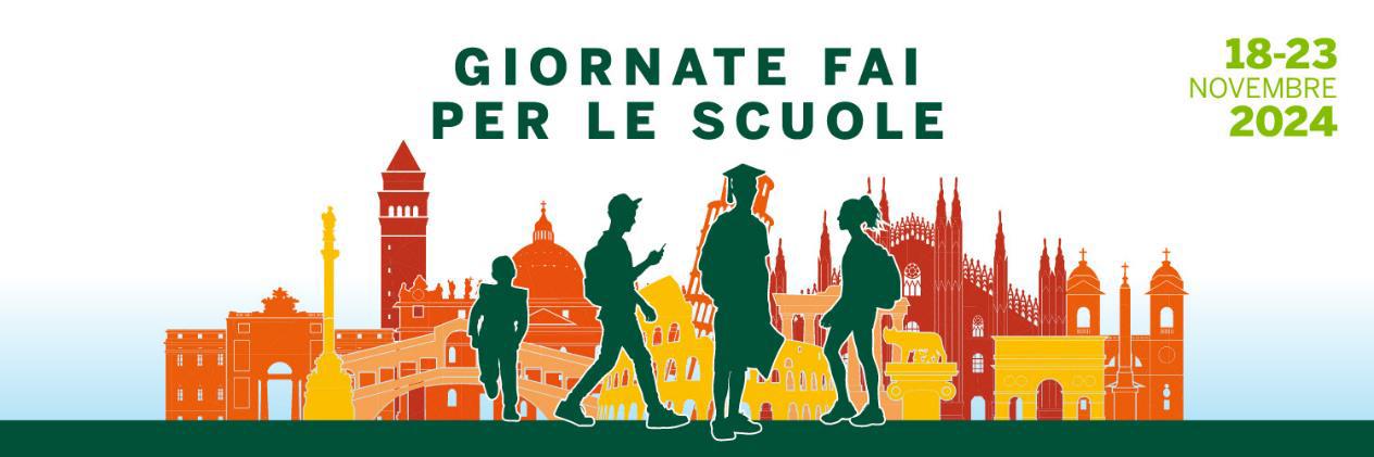 Giornate FAI per le scuole dal 18 al 23 novembre