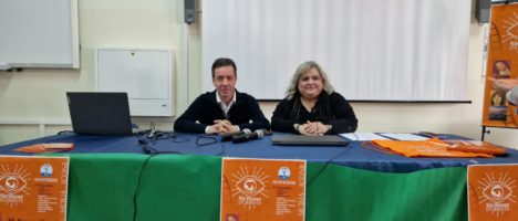 Conferenza stampa di presentazione del Progetto e del Cortometraggio “Siciliane d’Oriente” nell’Aula Magna dell’Istituto Superiore “Felice Bisazza”