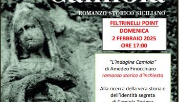 Il 2 febbraio presentazione del libro di Amedeo Finocchiaro “L’indagine Camiola” alla Feltrinelli Point