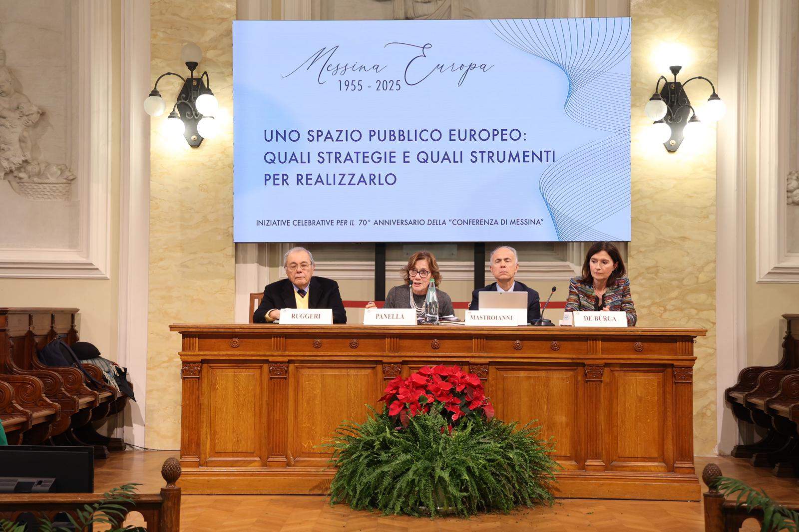 “Messina Europa, 1955-2025”, conclusi gli eventi celebrativi del 70° Anniversario della Conferenza di Messina