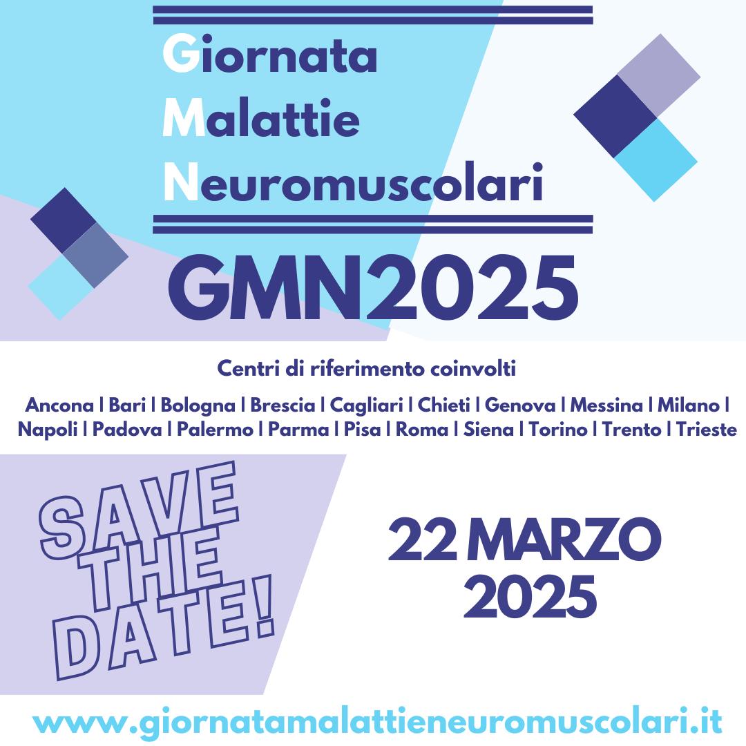 L’Ottava Giornata Nazionale per le Malattie Neuromuscolari (GMN) si terrà sabato 22 marzo 2025 in contemporanea in 19 città italiane tra cui Messina